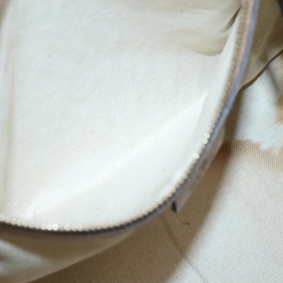 GUCCI GG Canvas Hand Bag 2way Beige Gold 247205 Auth BA5153 - Picture 13 of 16